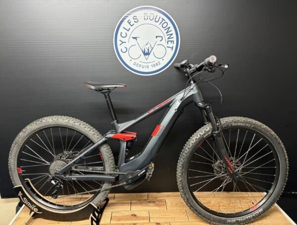 VTT tout suspendu CUBE Stereo Hybrid 120 PRO totalisant 503kms Taille M comme neuf
